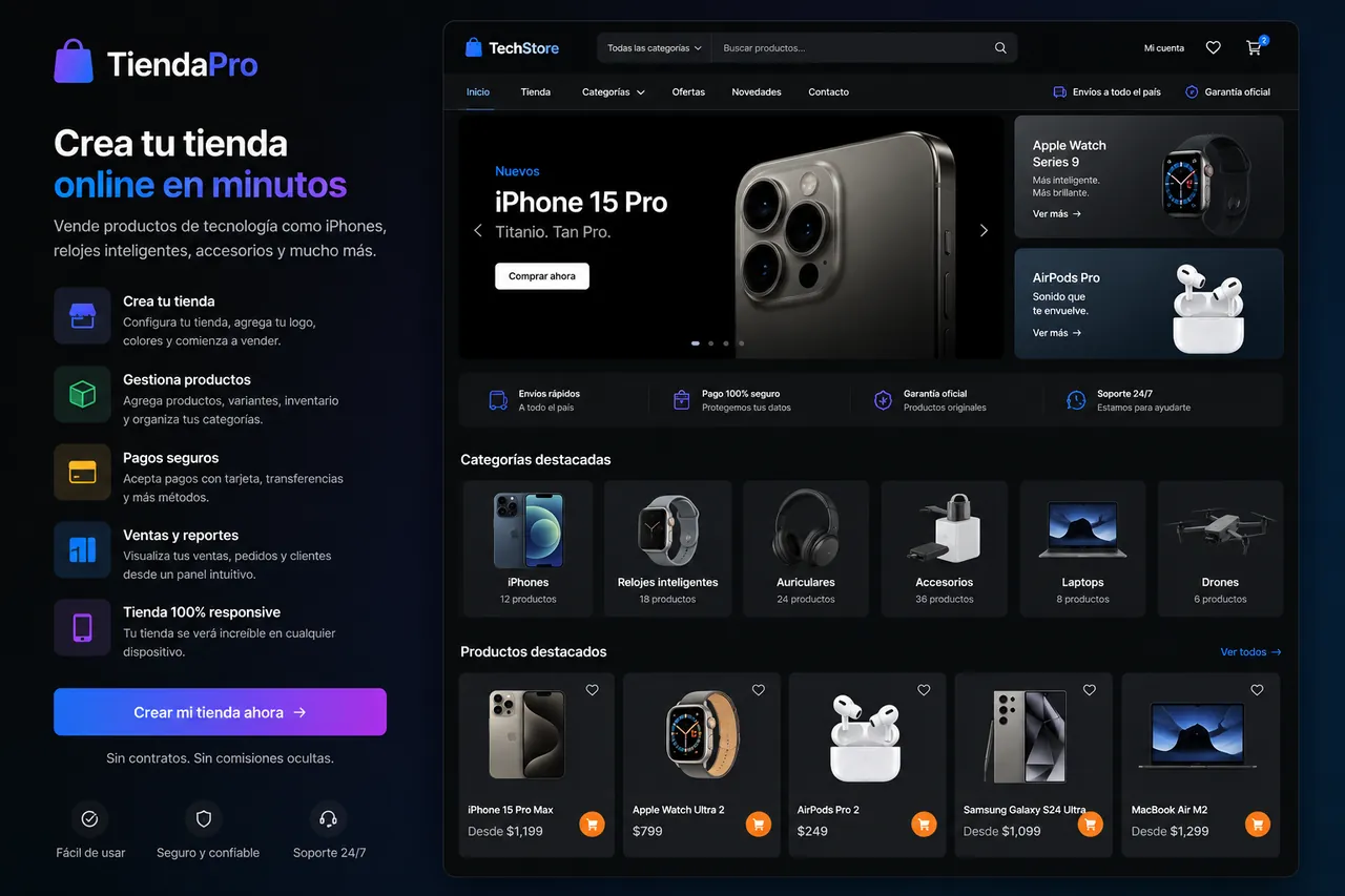 TiendaPro: tienda online de tecnología